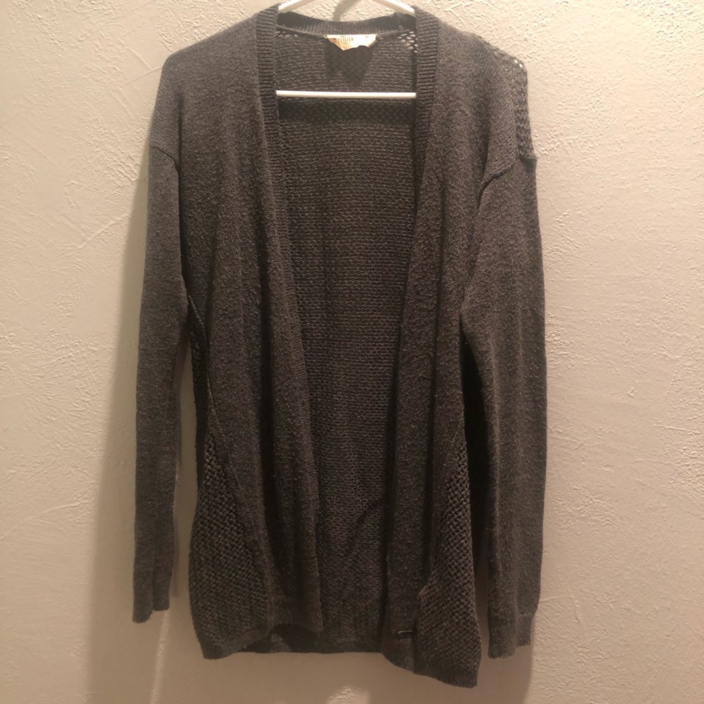 Gray Cardigan